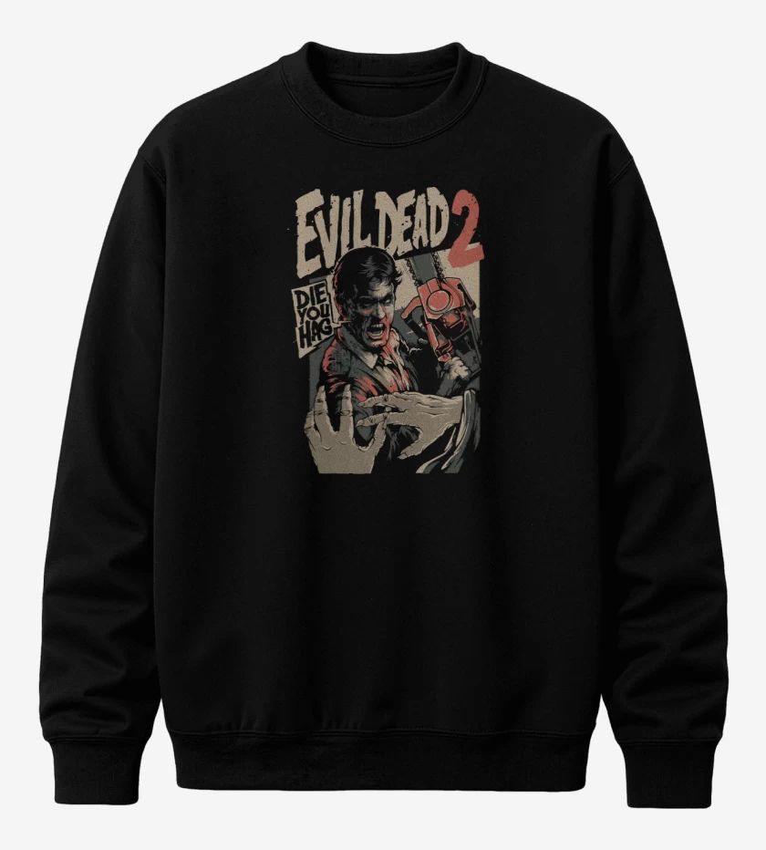 Poleron polo Negro de Evil Dead 2