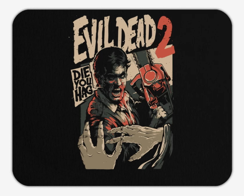 Mousepad Negro de Evil Dead 2