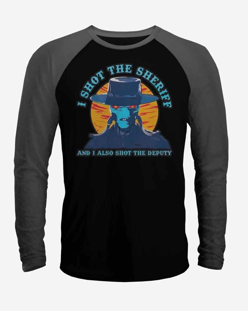 Polera Raglan I Shot the Sheriff