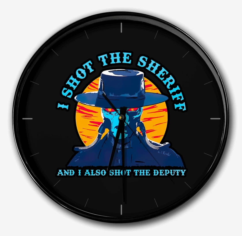 Reloj Negro de I Shot the Sheriff
