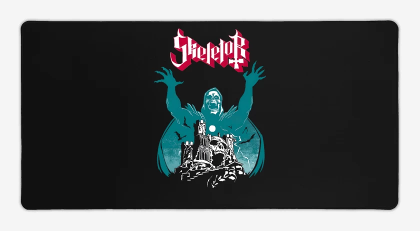 Mouse pad Gamer Negro de Skeletor 