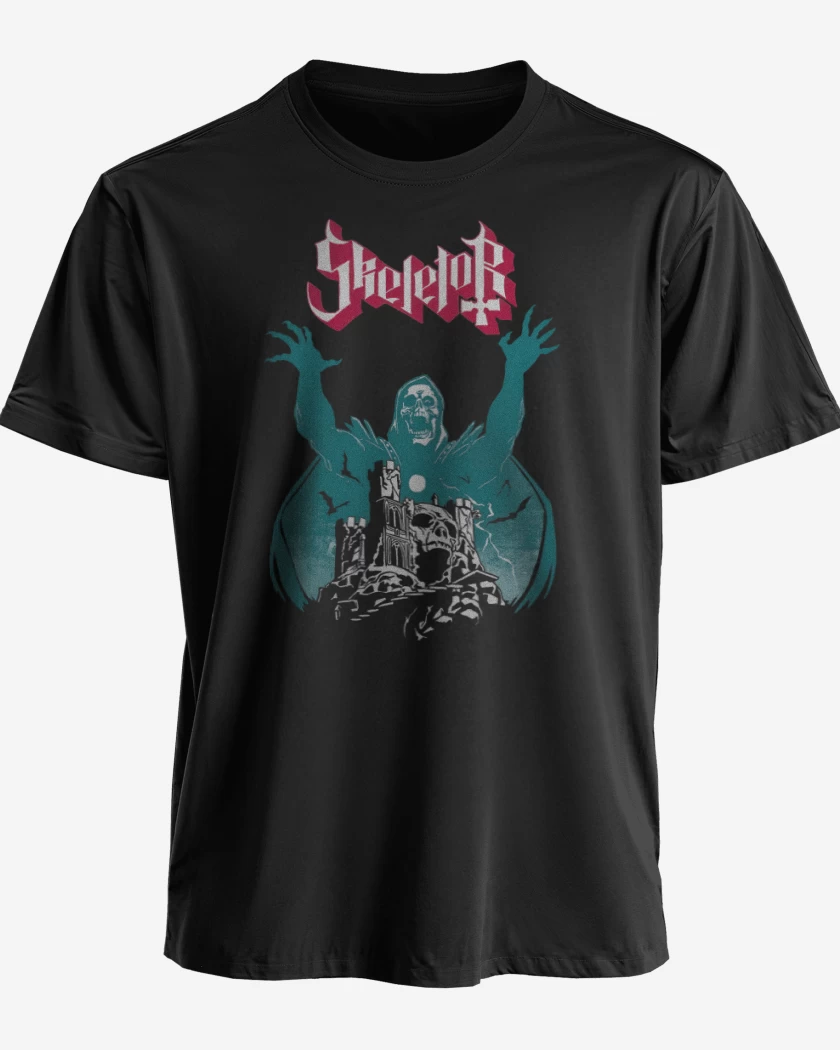 Polera Negro de Skeletor 