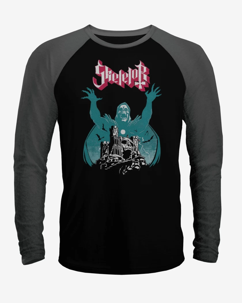 Polera Raglan Skeletor 