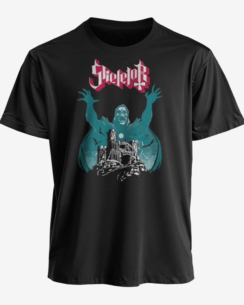 Polera premium Negro de Skeletor 