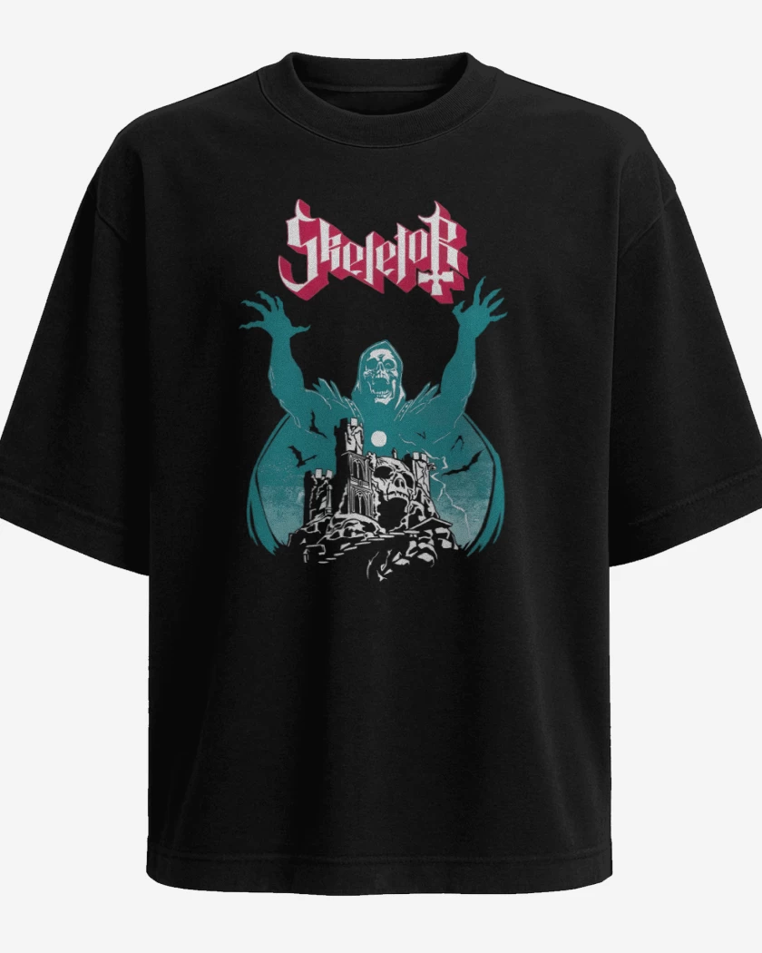 Polera Oversize Skeletor 