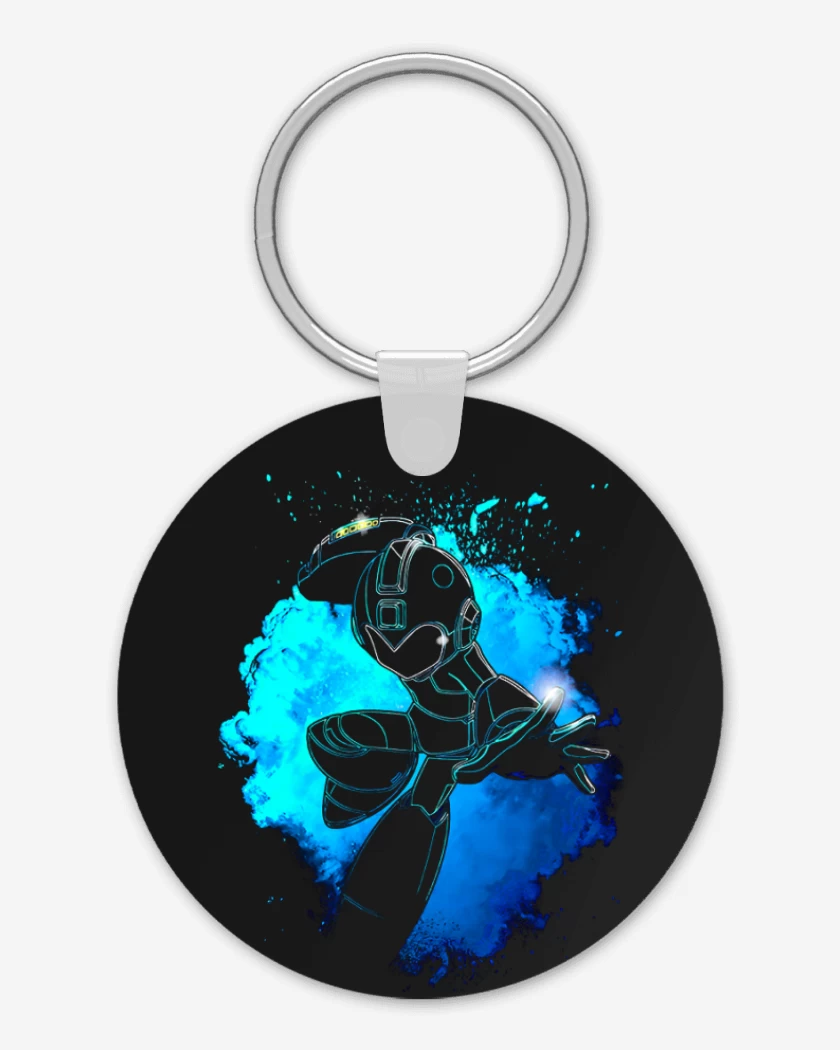 Llavero Negro de Mega man