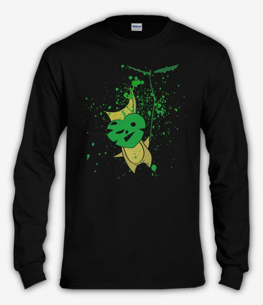 Polera manga larga Negro de Hasta lueguito