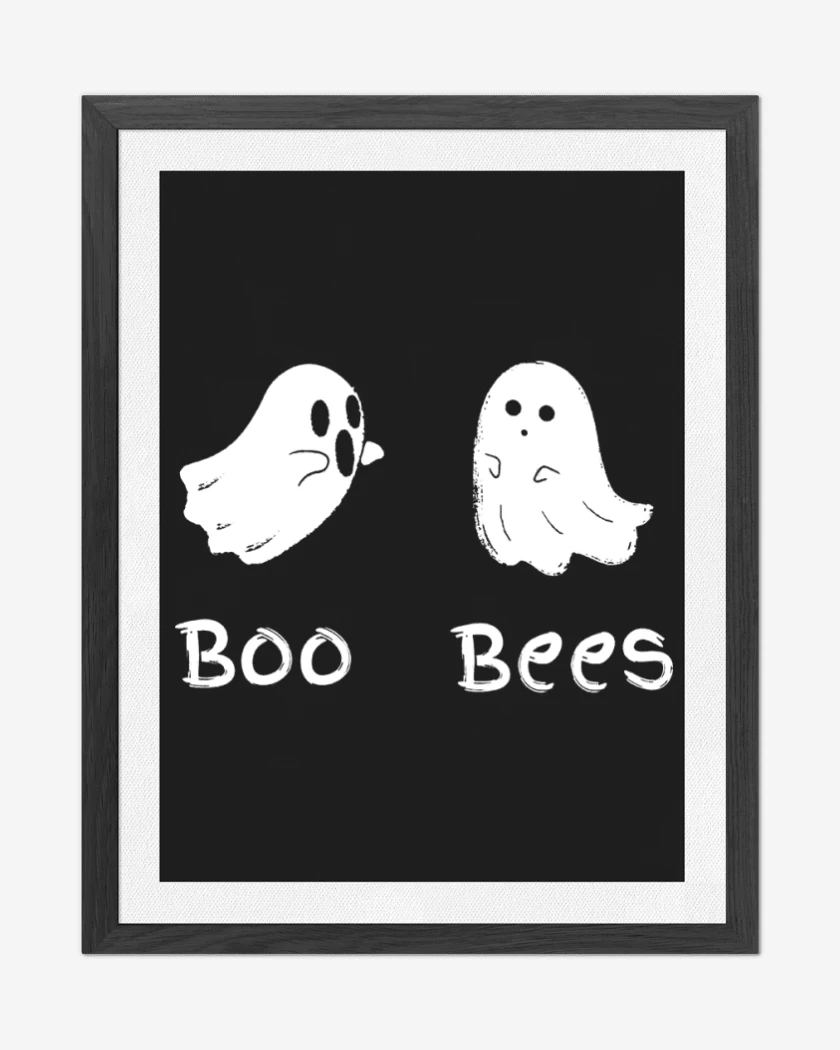 Cuadro decorativo Negro de Boo Bees