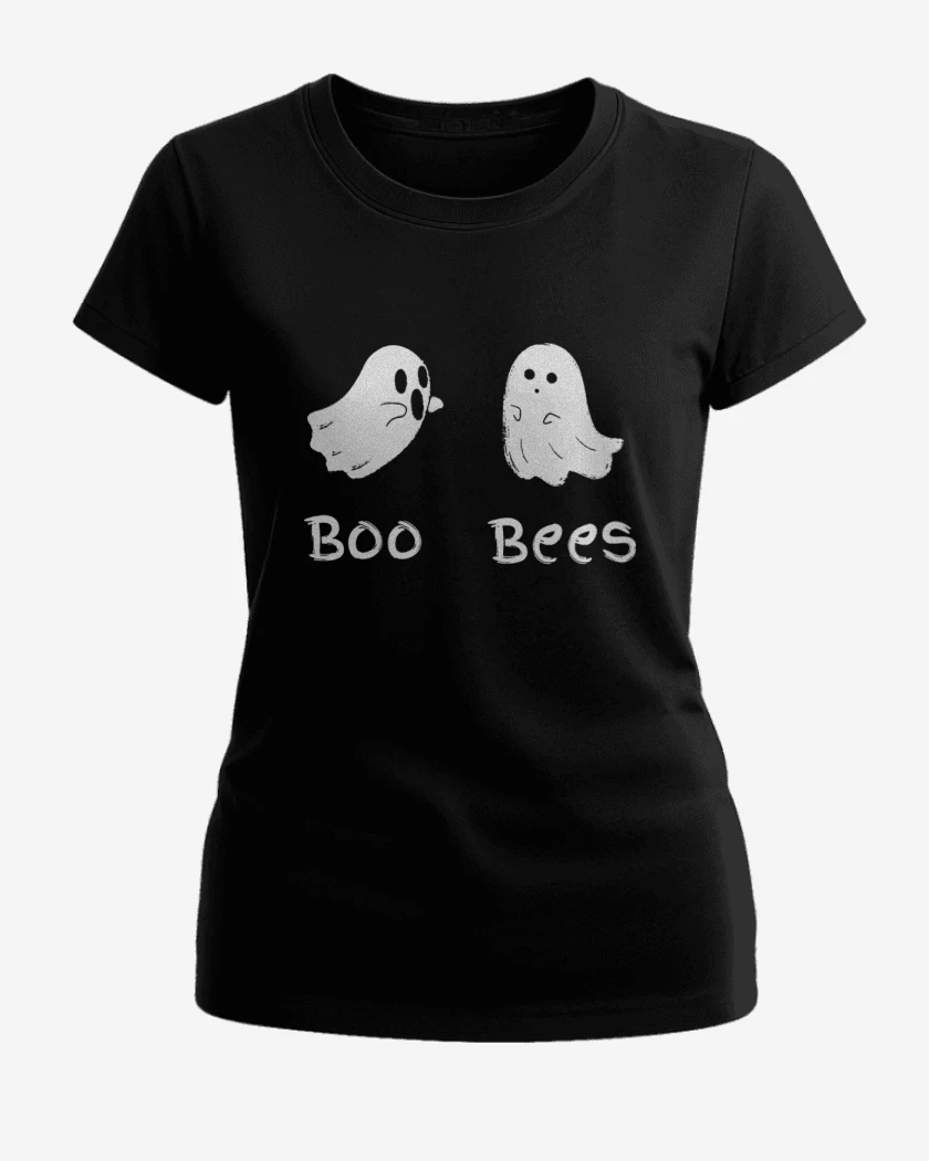 Polera de Mujer Negro de Boo Bees