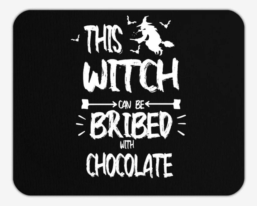 Mousepad Bruja Chocolate