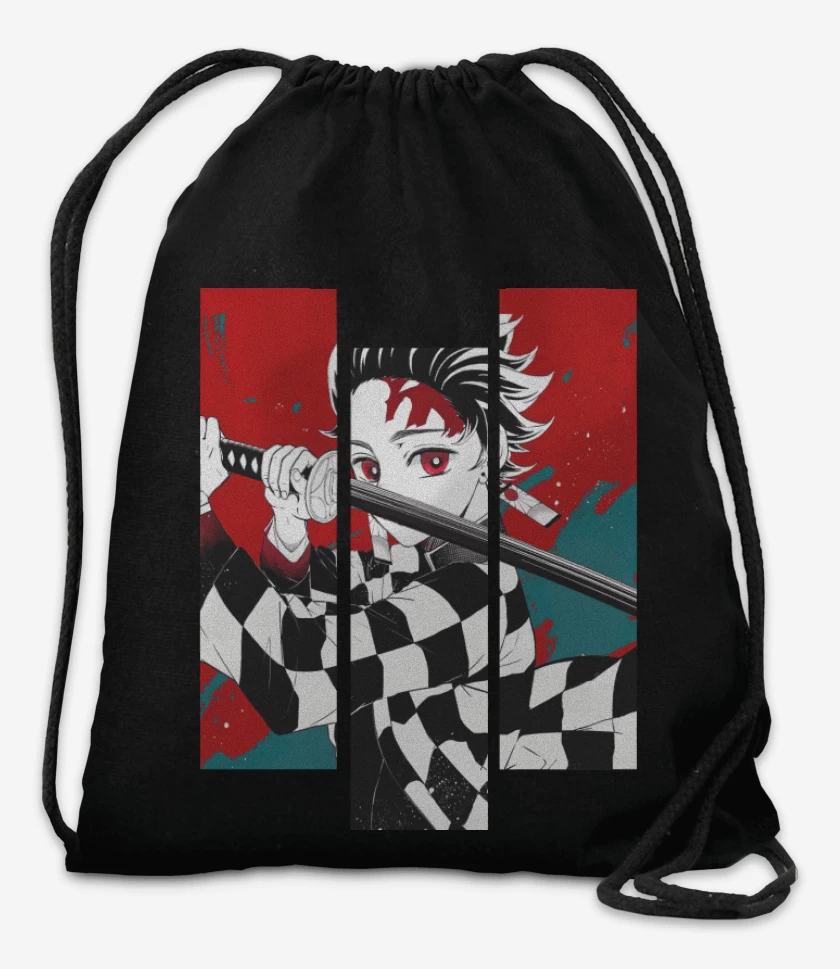 Mochila Negro de Tanjiro!