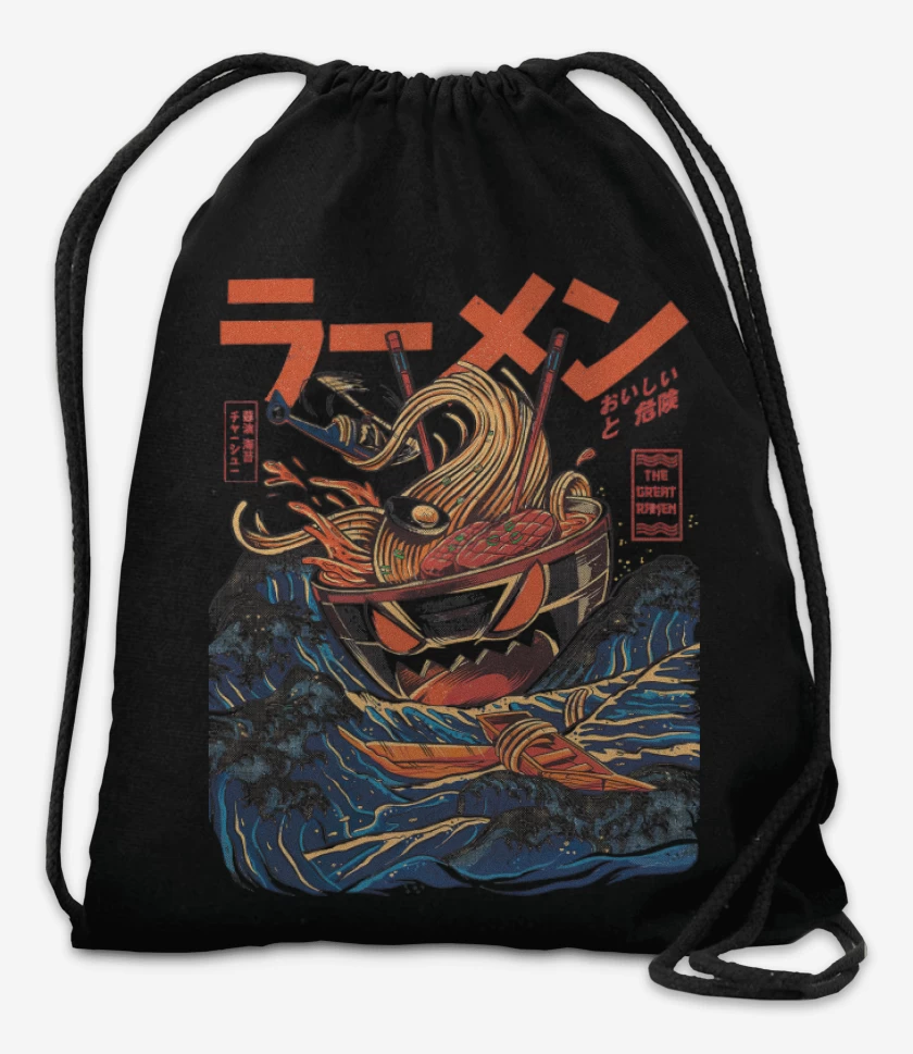 Mochila Negro de God Ramen