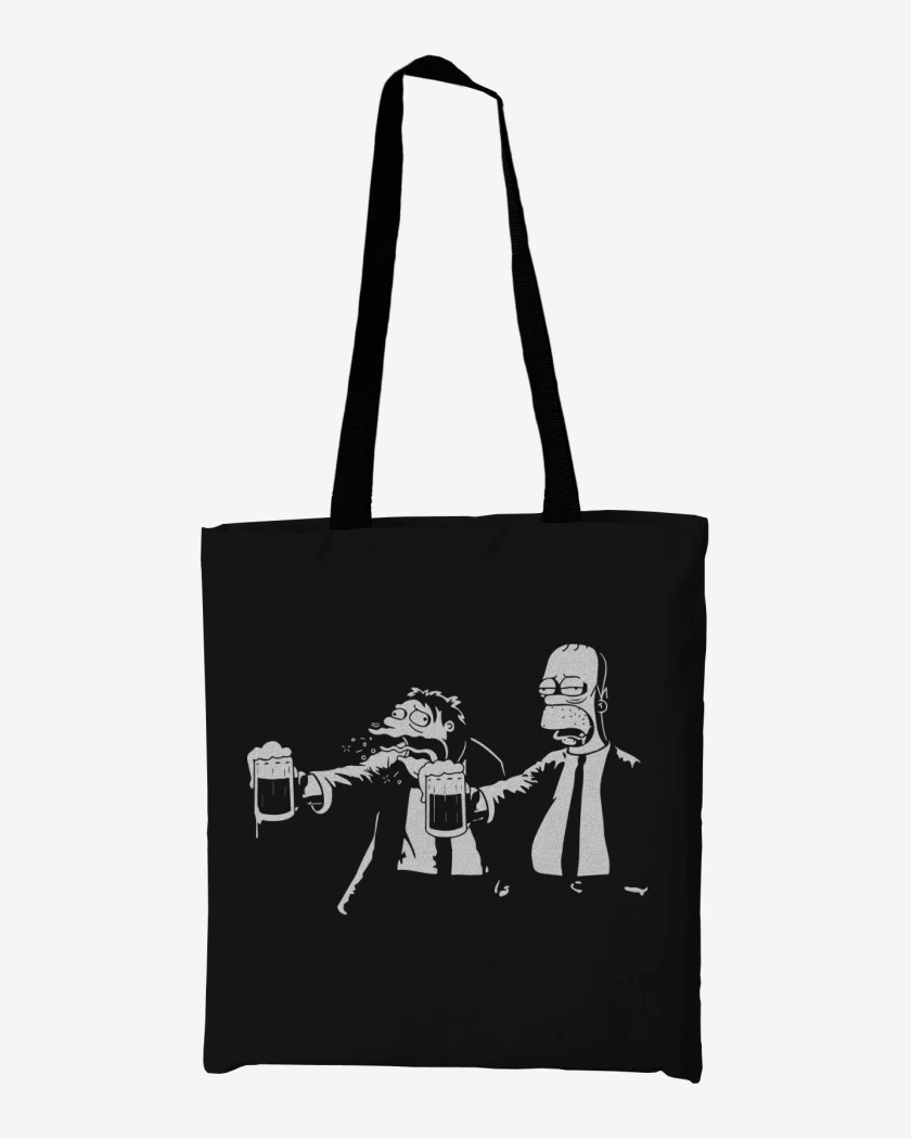 Totebag Borrachos Fiction