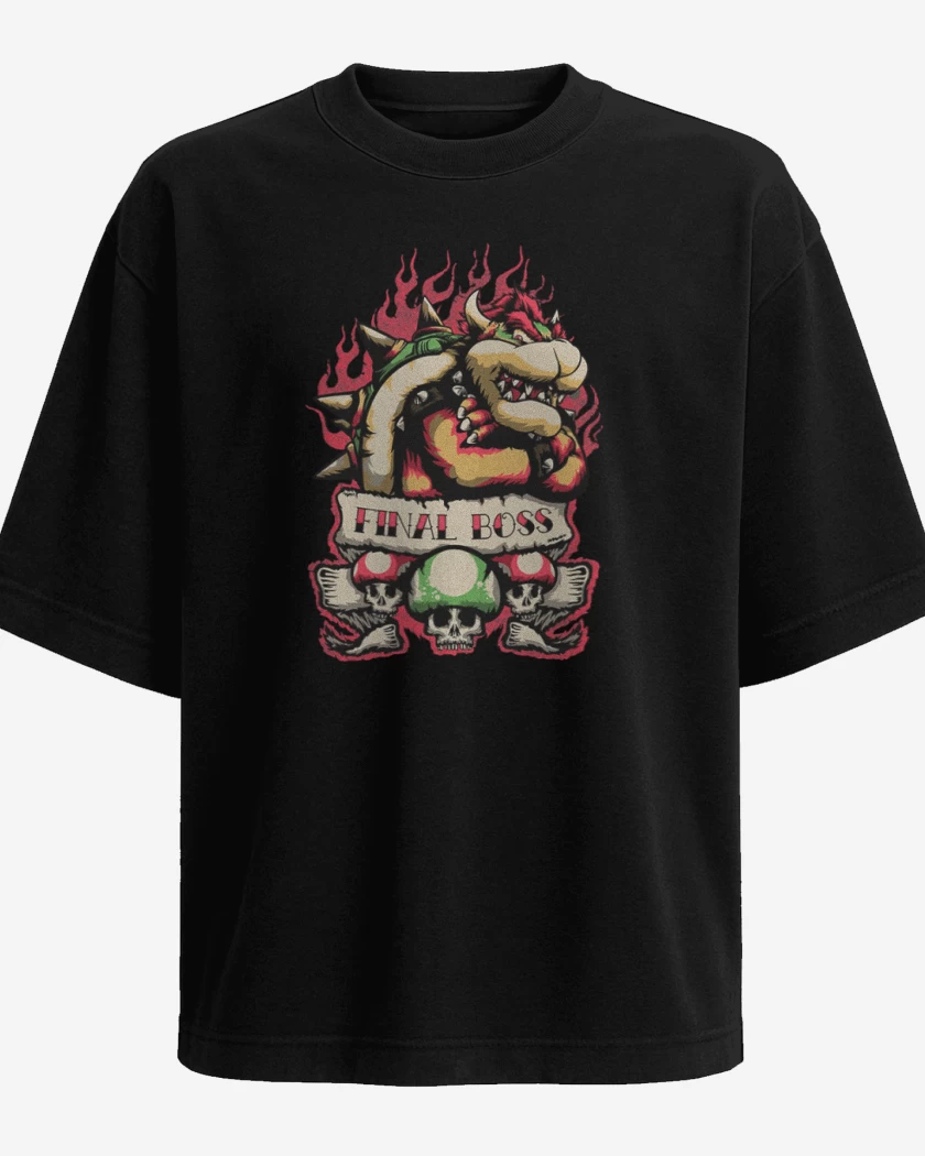 Polera Oversize Final Boss