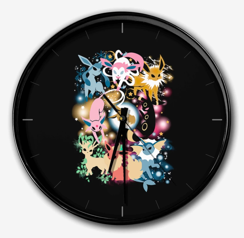 Reloj Negro de Eeveeeesss
