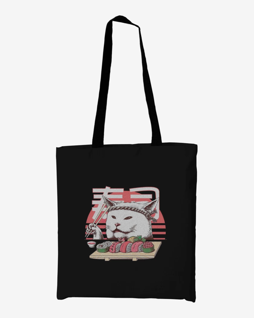 Totebag Gato sushi