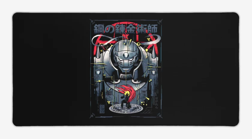 Mouse pad Gamer Negro de Fma