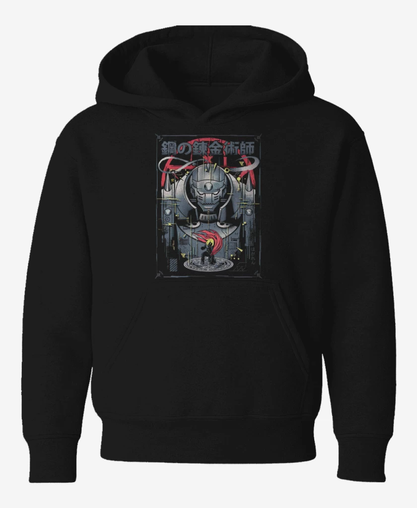 Poleron de niño Negro de Fma