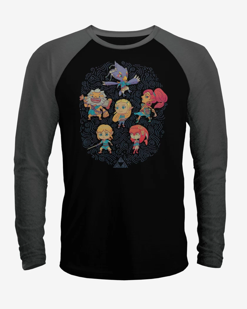 Polera Raglan Campeones