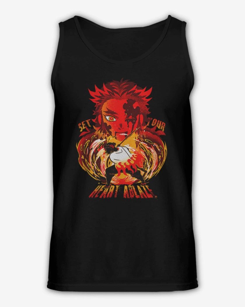 Sudadera Negro de Rengoku
