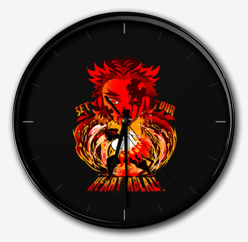 Reloj Negro de Rengoku