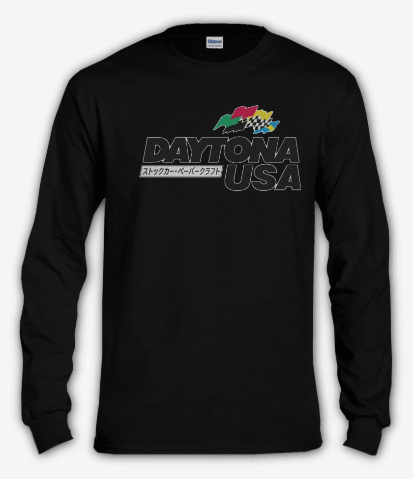 Polera manga larga Negro de Daytona