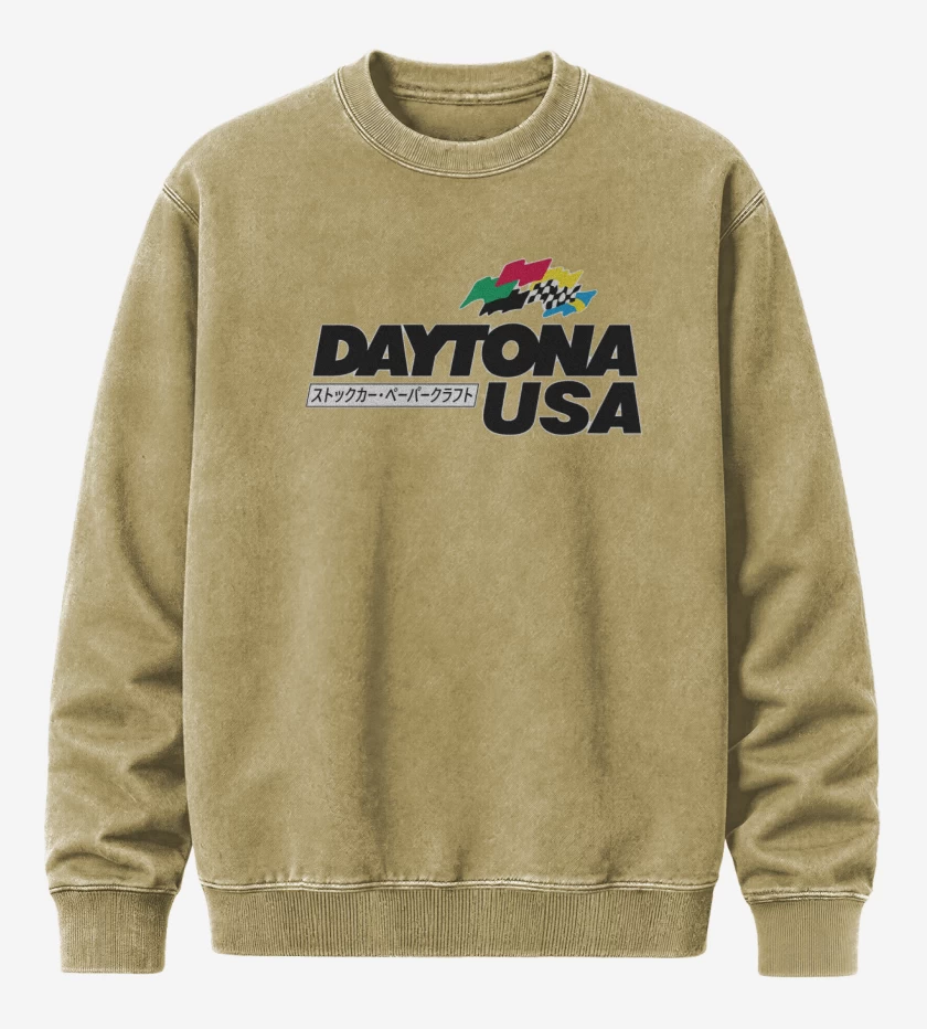 Poleron Polo Acid Wash Beige de Daytona
