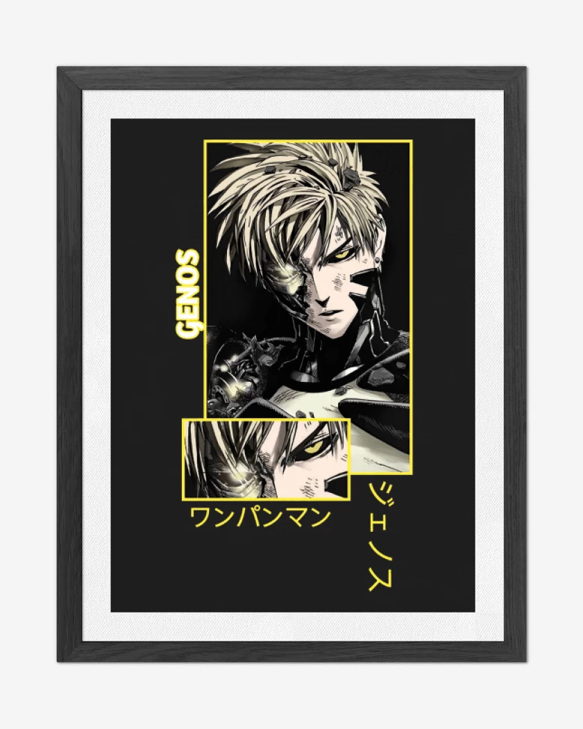 Cuadro decorativo Negro de Genos