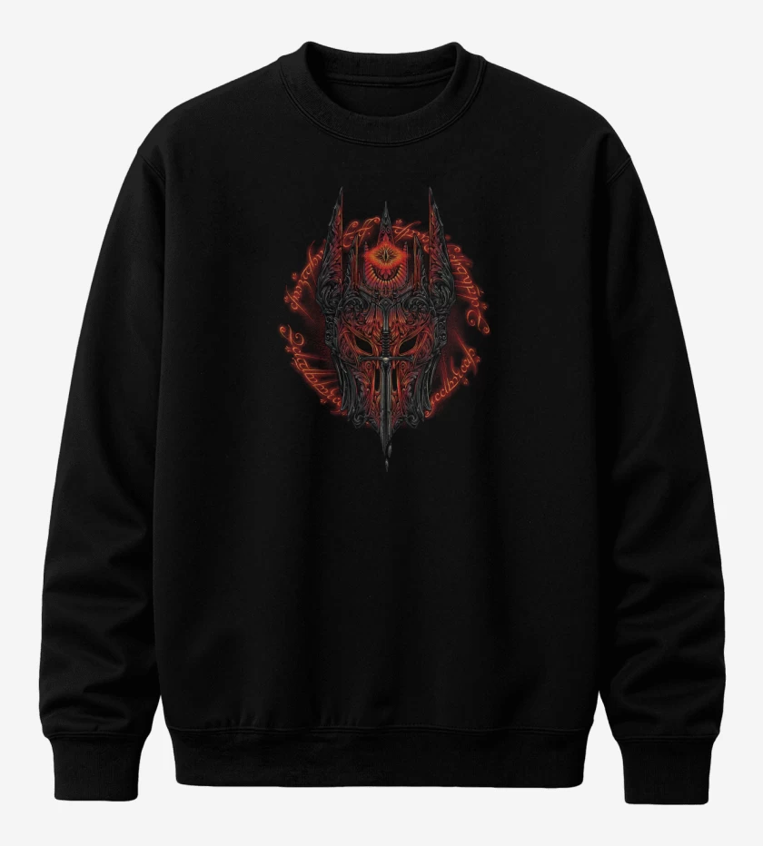 Poleron polo Negro de Sauron