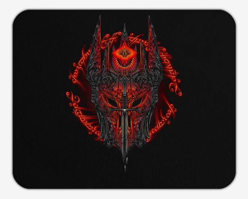 Mousepad Negro de Sauron