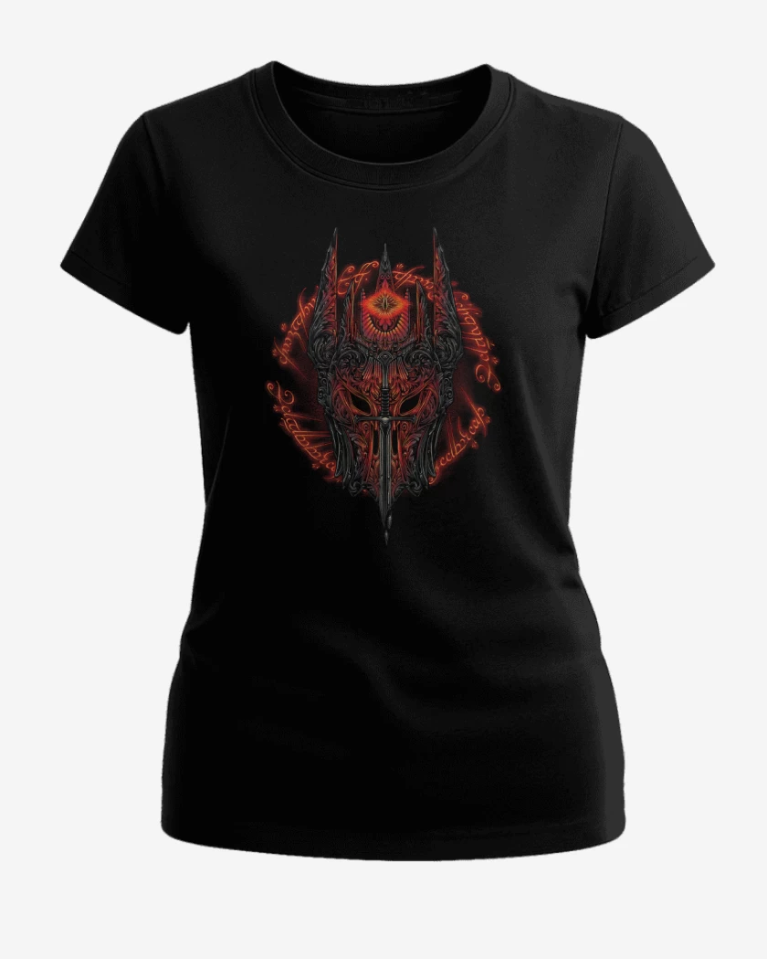 Polera de Mujer Negro de Sauron