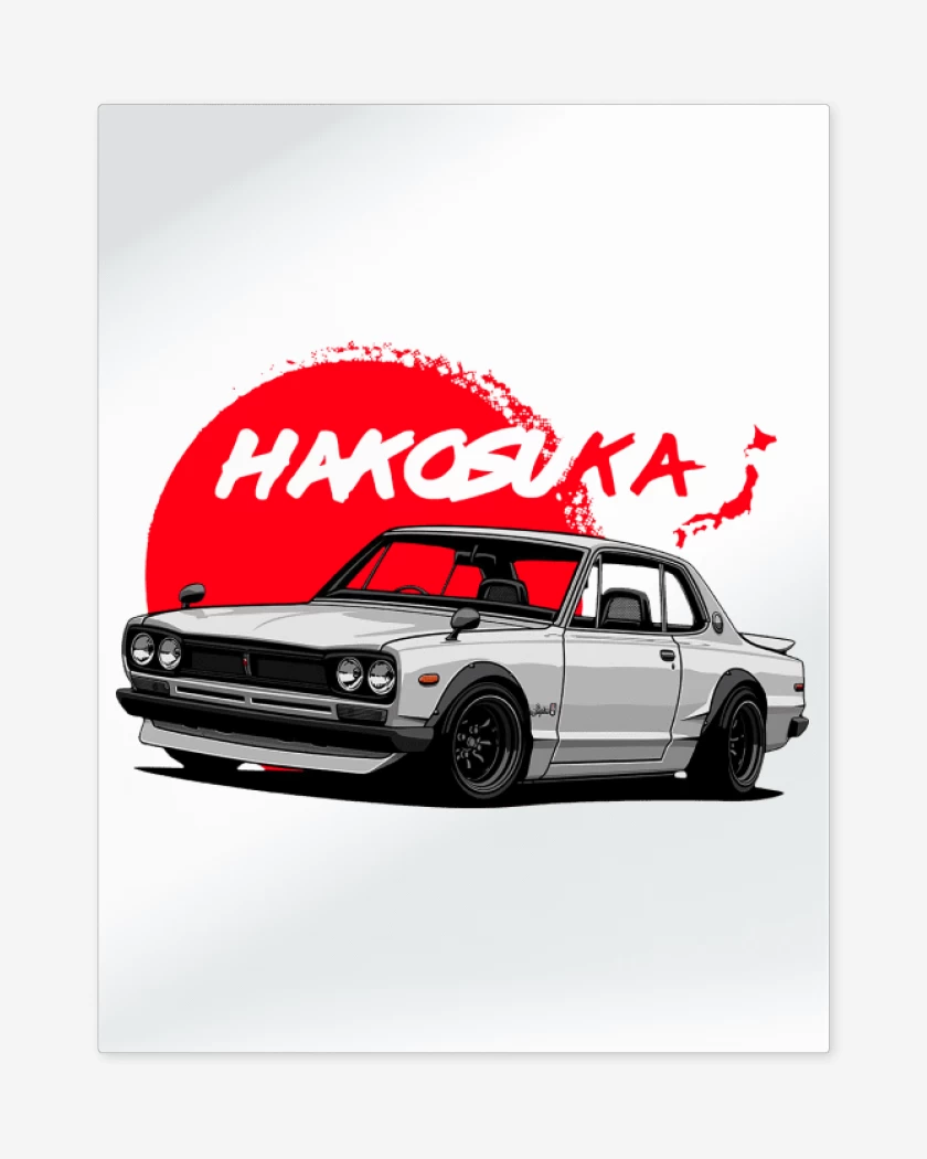 Print metalico 2000GT-R