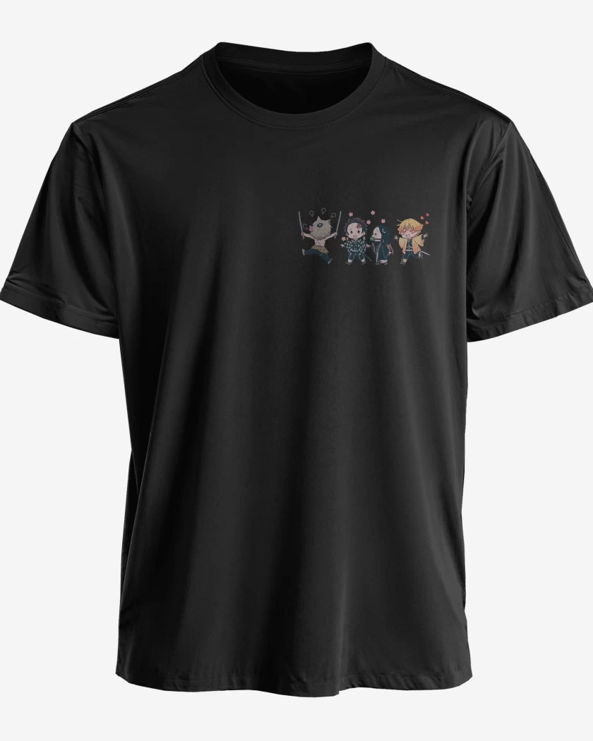 Polera Kimetsu de Bolsillo