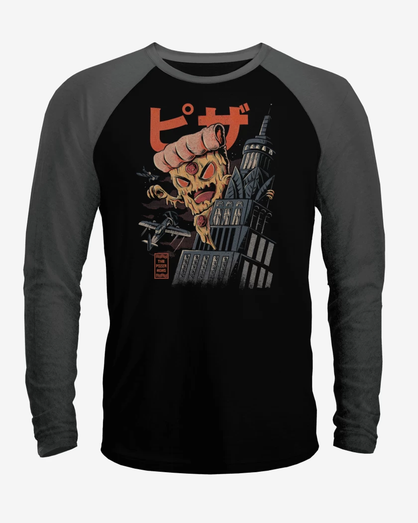 Polera Raglan Pizza Kong