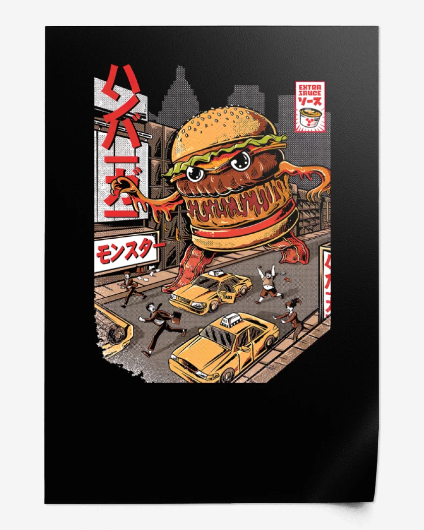 Print Super Burger