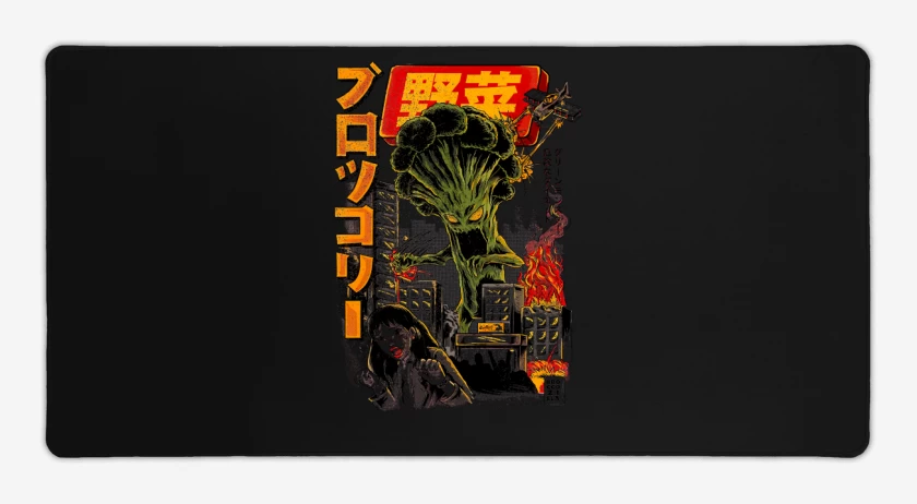 Mouse pad Gamer BrocoliZilla