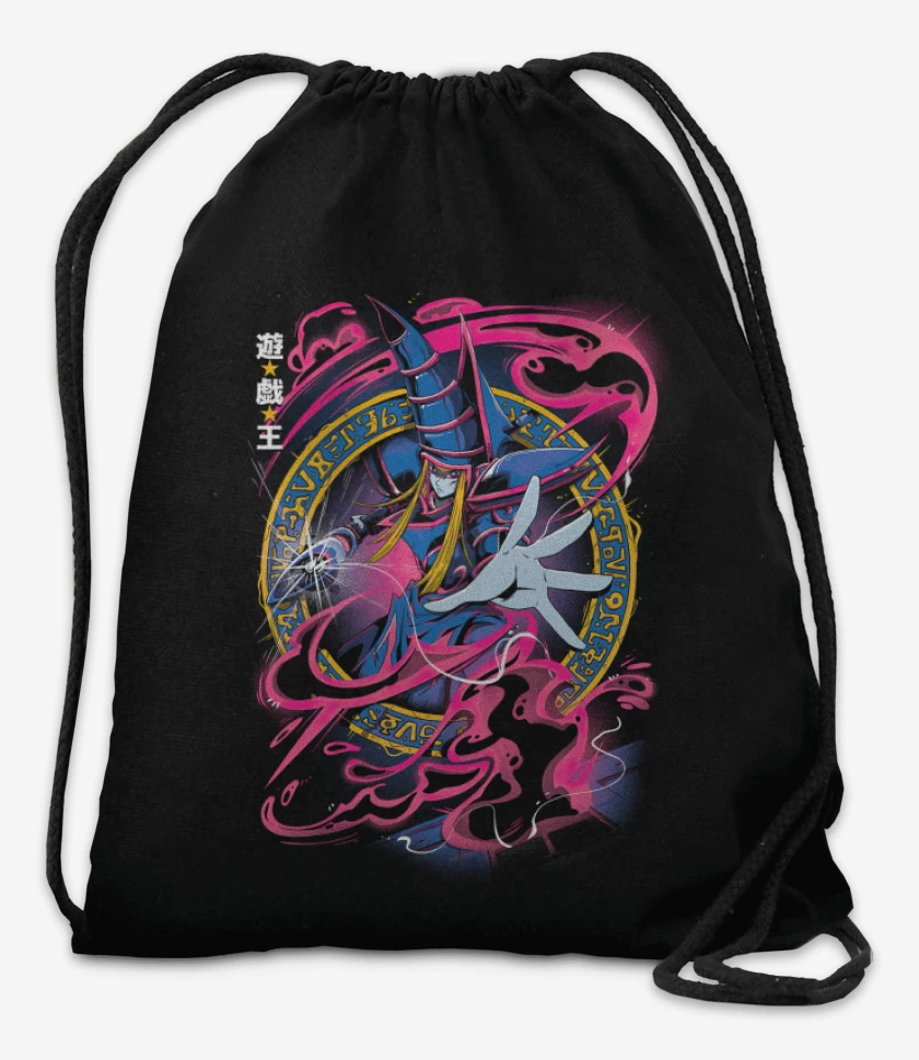 Mochila Negro de El Mago Oscuro
