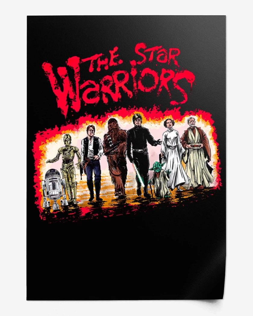 Print The Star Warriors