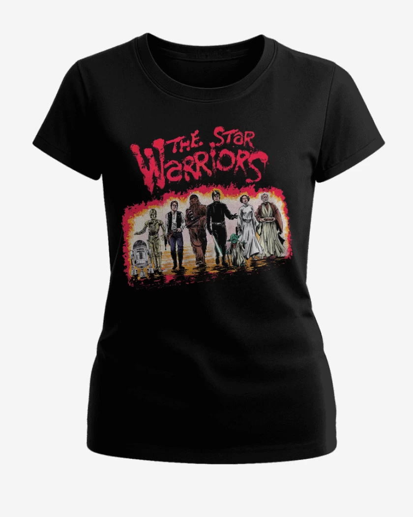 Polera de Mujer Negro de The Star Warriors