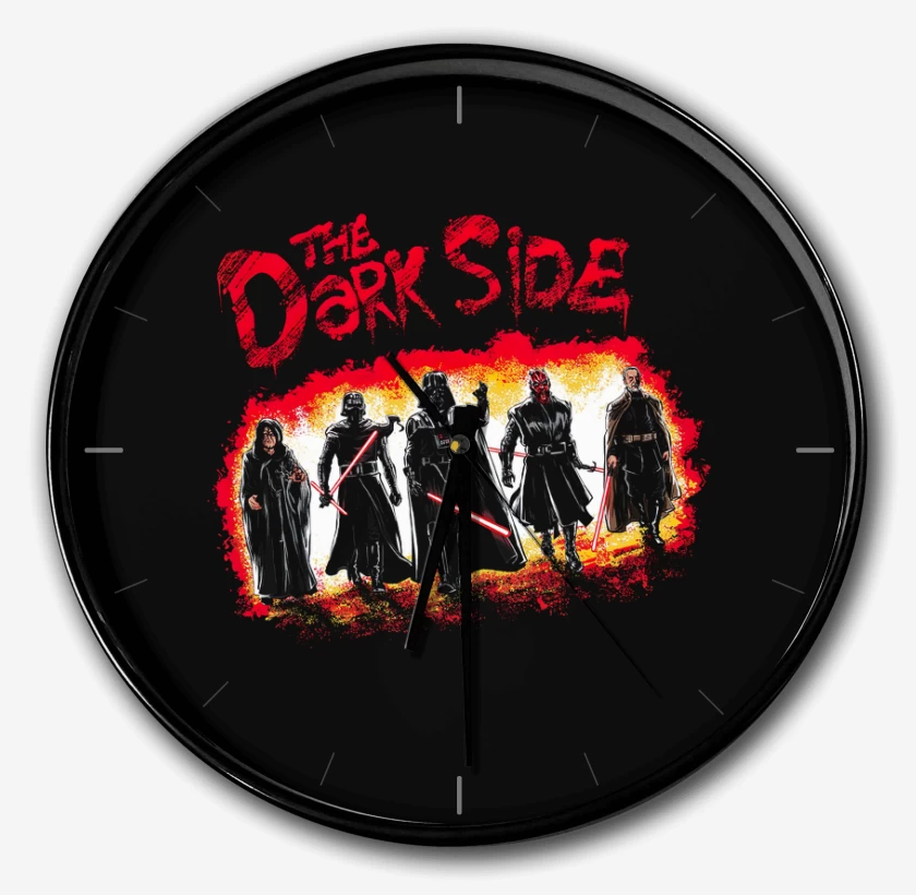 Reloj Negro de The Dark Side
