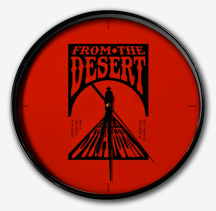 Reloj Rojo de El Extraño del Desierto
