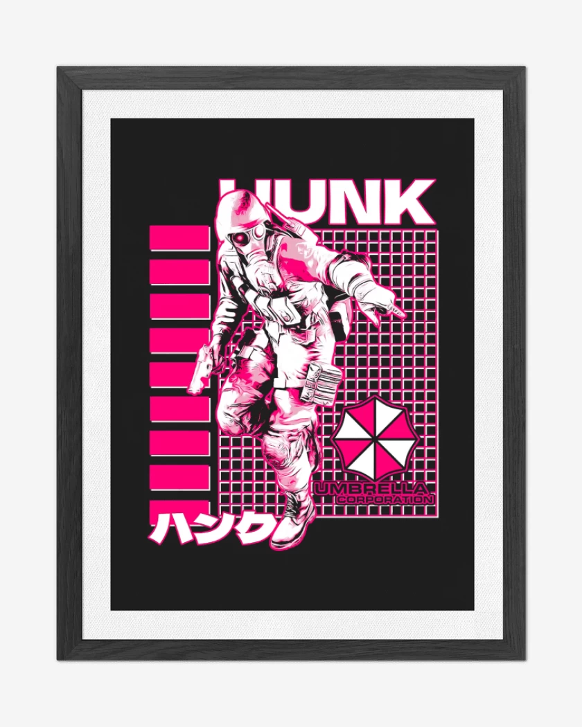 Cuadro decorativo Negro de Hunk 