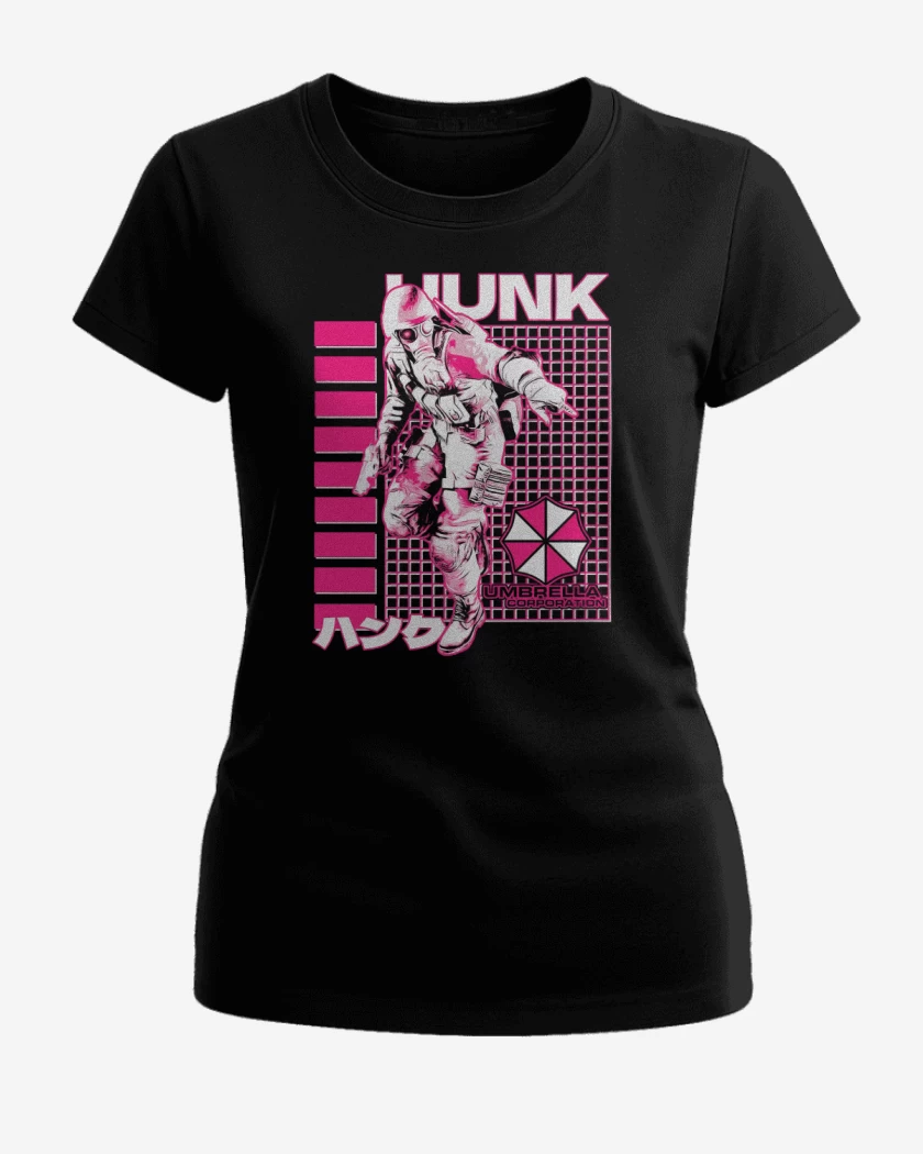 Polera de Mujer Negro de Hunk 