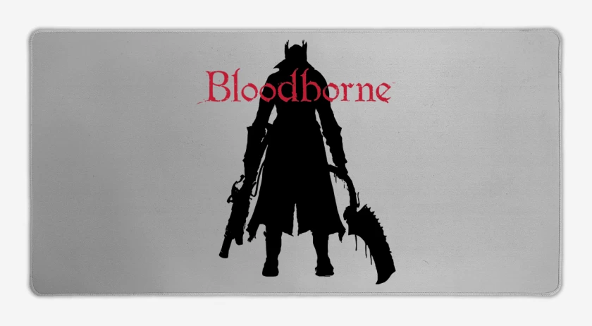 Mouse pad Gamer Gris Melange de Bloodborne