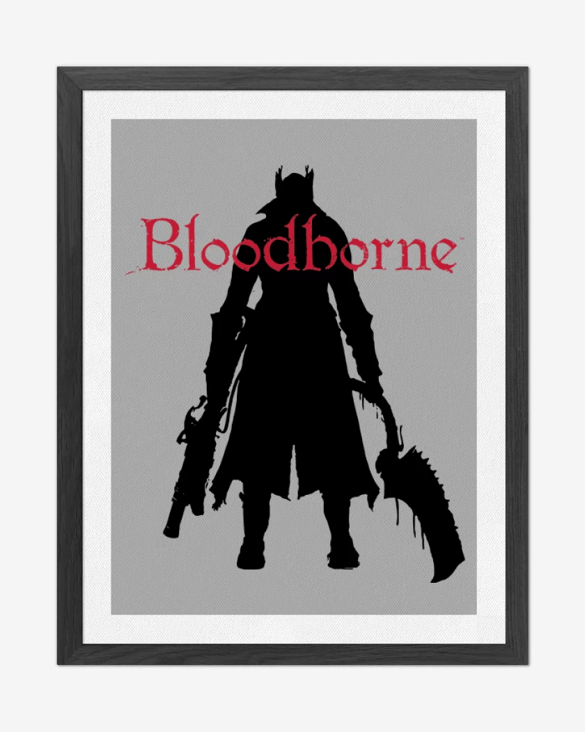 Cuadro decorativo Gris Melange de Bloodborne