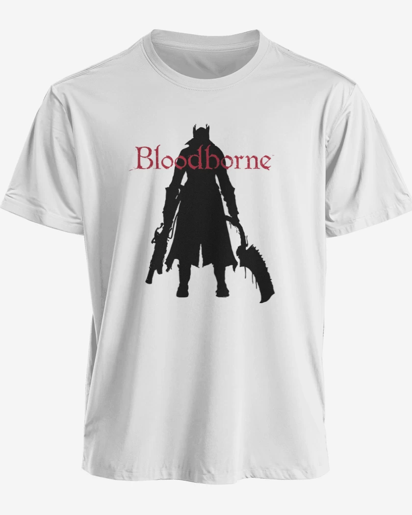 Polera premium Blanco de Bloodborne
