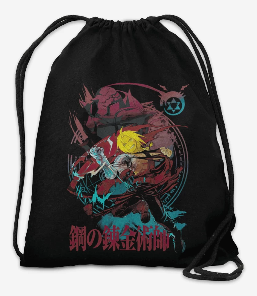 Mochila Negro de Edward & Alphonse