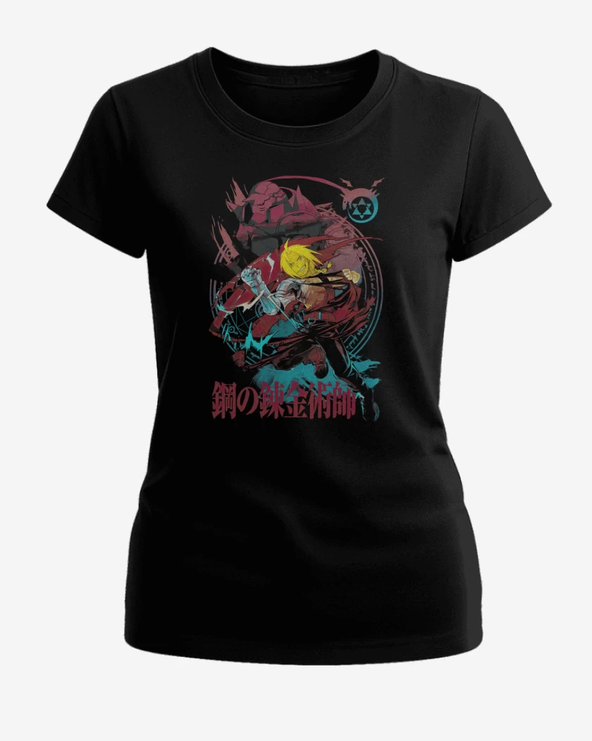 Polera de Mujer Negro de Edward & Alphonse