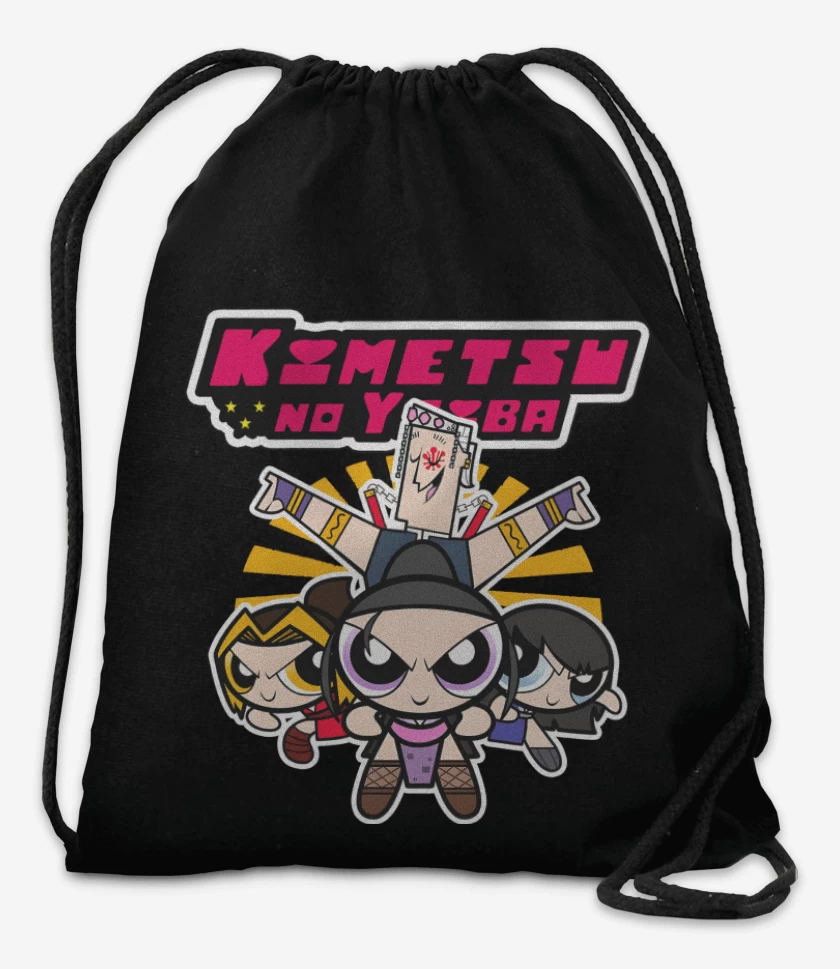 Mochila Negro de Kimetsuper Poderosaiba