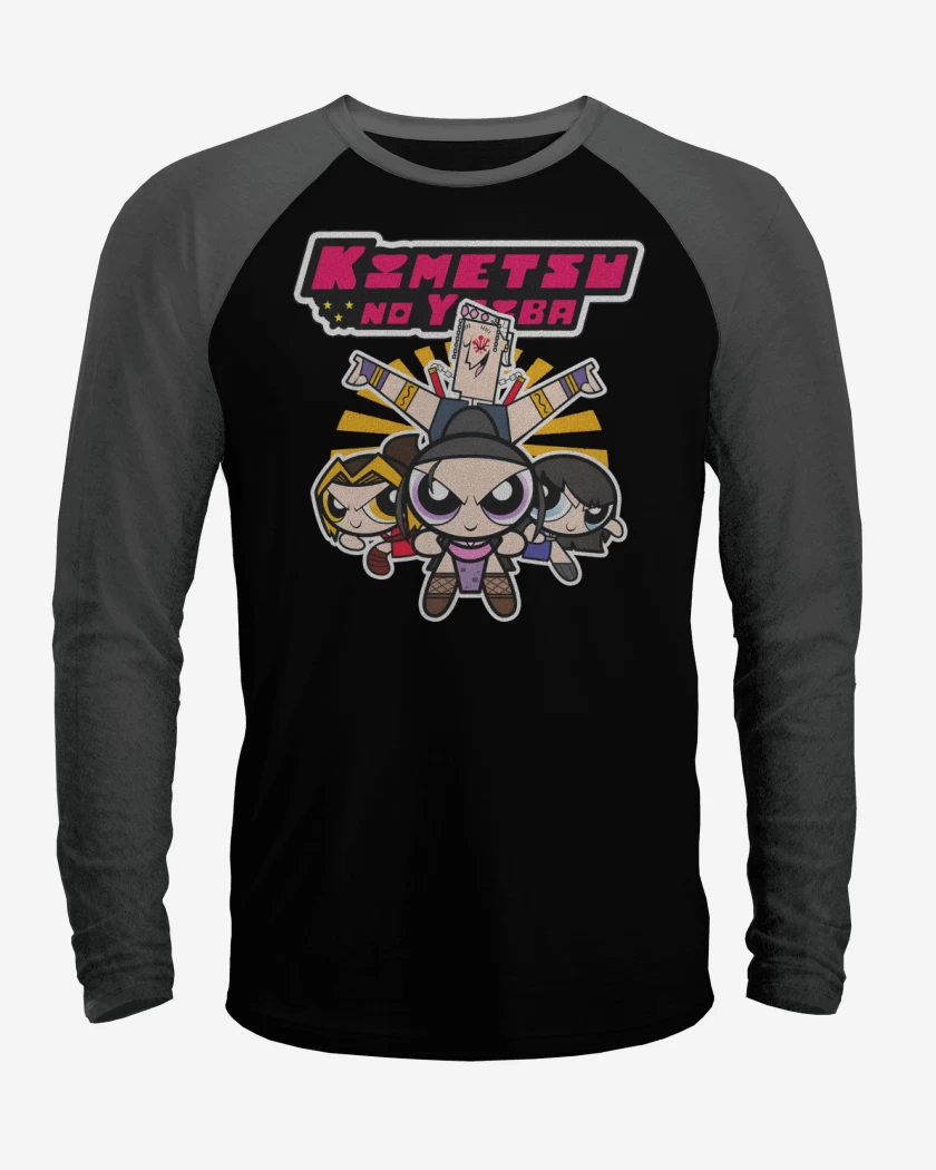Polera Raglan Kimetsuper Poderosaiba